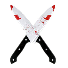 Carica l&#39;immagine nel visualizzatore di Gallery, DERAYEE 2 Pezzi Coltello Finto,Pugnale in Plastica Halloween,Pugnale per Feste di Halloween