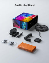 Carica l'immagine nel visualizzatore di Gallery, Govee LED TV Retroiluminación 3 Lite con Camera Sync per TV da 40-50 Pollici, Striscia TV Wi-Fi RGBICW da 2,4M con Funzione di Correzione Fish-Eye