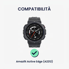 Carica l'immagine nel visualizzatore di Gallery, kwmobile 2x Cinturino Silicone Fibbia Compatibile con Amazfit Active Edge (A2212) Cinturino - Cinturini 14-22 cm