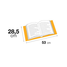 Carica l'immagine nel visualizzatore di Gallery, APLI 16911 - Confezione da 5 copertine per libri, con aletta regolabile in PP (polipropilene), 285 mm