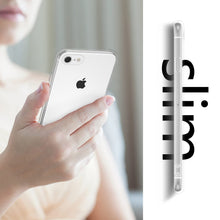 Carica l'immagine nel visualizzatore di Gallery, YLK Custodia Trasparente per iPhone SE 3/2 (2022/2020), iPhone 8/7, Morbida in Silicone TPU, Sottile, Protezione Schermo