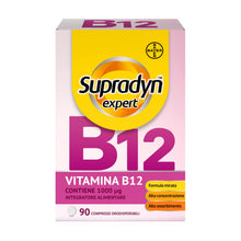 Carica l'immagine nel visualizzatore di Gallery, Supradyn Expert Vitamina B12 1000 µg, Integratore Stanchezza, 90 Compresse