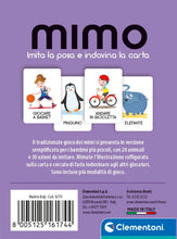 Carica l'immagine nel visualizzatore di Gallery, Clementoni - Mimo, Mazzo di 50 Carte per Imitare Pose e Indovinare l'Azione, per Bambini 4+ Anni e Tutta la Famiglia, 2-