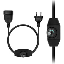 Carica l'immagine nel visualizzatore di Gallery, KSIBNW Dimmer Regolatore LED 220-240V, 2M Interruttore Dimmerabile Rotativo Silenzioso Regolabile Regolatore Interruttor