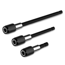 Carica l'immagine nel visualizzatore di Gallery, QWORK® Set di adattatori per mandrino, prolunga a stelo esagonale, porta inserti magnetica a rilascio rapido per viti, d
