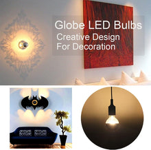 Carica l'immagine nel visualizzatore di Gallery, G80 Filamento LED E27 6W 2700K testa specchiata oro dimmerabile 4pcs