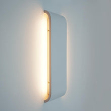 Carica l'immagine nel visualizzatore di Gallery, KICAAO 2pz Lampada Interno LED moderne Applique da Parete Illuminazione Bianco Caldo 3000K Luce Alluminio 28.5 12W per Casa Soggiorno Camera da Letto Scale