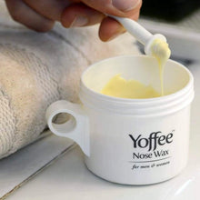Carica l'immagine nel visualizzatore di Gallery, Yoffee Original Nose Wax Kit con cera d'api bio per naso e orecchie, 100 g