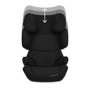 CYBEX Silver Seggiolino Auto per Bambini Solution X i-Fix, Per Auto Con e Senza ISOFIX, Per Bambini da circa 3 a 12 Anni (100 - 150 cm), Da 15 a 50 kg circa, Pure Black