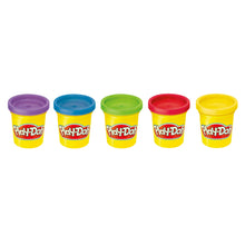 Carica l&#39;immagine nel visualizzatore di Gallery, Play-Doh Hasbro, Torna a Scuola, Giochi per Bambini da 2 Anni in su, Confezione da 5 vasetti da 112 g di Pasta modellabile atossica, Giocattolo per Le attività artistiche e manuali