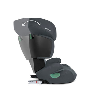 CYBEX Silver Seggiolino Auto per Bambini Solution X i-Fix, Per Auto Con e Senza ISOFIX, Per Bambini da circa 3 a 12 Anni (100 - 150 cm), Da 15 a 50 kg circa, Cobblestone Grey