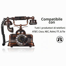 Carica l'immagine nel visualizzatore di Gallery, Duttek Cavo Telefonico Spirale (Confezione da 2), Con Cavo Telefonico Cavo Cornetta Telefono Fisso, Lunghezza a Spirale 