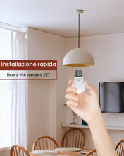 Carica l'immagine nel visualizzatore di Gallery, Lampadine LED E27 5W = 40W 550LM Bianco Caldo 3000K 6 Pezzi
