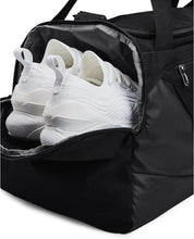 Carica l'immagine nel visualizzatore di Gallery, Under Armour Unisex Undeniable 5.0 Medium Duffle Bag - Black / Black / Metallic Silver - OSFM
