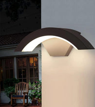 Carica l'immagine nel visualizzatore di Gallery, Applique da Parete Esterno/Interno LED, Applique Esterno Metallo 24W, IP54 Lampada da parete impermeabile adatta per vil