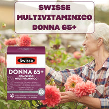Carica l'immagine nel visualizzatore di Gallery, Swisse Donna 65+ Multivitaminico, Integratore Alimentare Multi-nutriente per Supportare l'Alimentazione delle Donne over