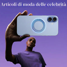Carica l'immagine nel visualizzatore di Gallery, Supporto Magnetico ad Anello per Cellulare per MagSafe (blu) - Anello e Supporto Ruotabile a 360°, Compatibile con iPhon