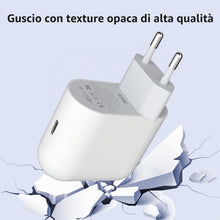 Carica l'immagine nel visualizzatore di Gallery, Caricabatterie rapido 45W USB‑C Adattatore PD PPS con cavo Typ‑C da 2 metri