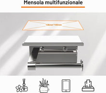 Carica l'immagine nel visualizzatore di Gallery, Ibergrif MK34053 Portarotolo adesivo senza coperchio