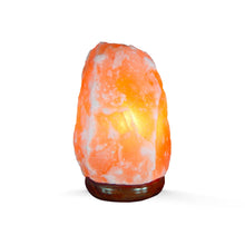 Carica l'immagine nel visualizzatore di Gallery, I-TOTAL® - Lampada di sale Himalayano, Naturale, Realizzata a Mano con Base in Legno NATURAL PINK (CAMBIA COLORE) - 500/