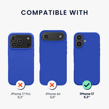 Carica l'immagine nel visualizzatore di Gallery, kwmobile Cover per iPhone 17 Custodia - Back Case per Smartphone in Silicone TPU - Protezione Gommata - blu baltico