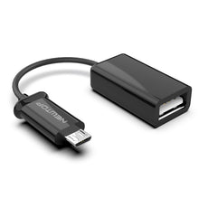 Carica l'immagine nel visualizzatore di Gallery, N NEWTOP Cavo Adattatore AD09 OTG USB 2.0 Femmina a Micro USB USB-A Maschio Adatta Convertitore Compatibile con Android 