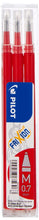 Carica l'immagine nel visualizzatore di Gallery, Pilot BLS-FR7-R-S3 Refill per Penna a Sfera Frixion Ball Pilot, 0.7 mm, Confezione da 3, Rosso
