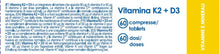 Carica l'immagine nel visualizzatore di Gallery, YAMAMOTO RESEARCH Vitamina K2 e D3 60 Compresse, Integratore Alimentare a base di Vitamina K2 e Vitamina D3 ad Alto Dosa