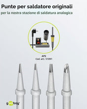 Carica l'immagine nel visualizzatore di Gallery, FixPoint - Kit di Punte per Saldatore Analogico, 4 Pezzi