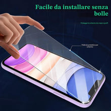 Carica l'immagine nel visualizzatore di Gallery, 3 Pezzi Vetro Temperato Compatibile per iPhone 11, iPhone XR Pellicola Proteggi Protettiva 6,1 Pollici Durezza 9H Senza 