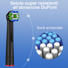 Carica l'immagine nel visualizzatore di Gallery, Testine di ricambio compatibili con Oral B, Testine compatibili con Oral B Pro/Advance Power/Smart/Vitality/Genius Serie