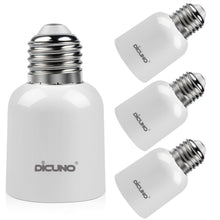 Carica l'immagine nel visualizzatore di Gallery, DiCUNO Adattatore da E27 a E40, Socket Converter Socket Adapter, 4 Pezzi