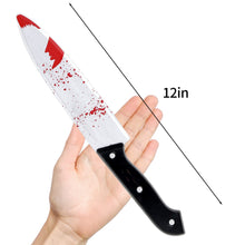Carica l&#39;immagine nel visualizzatore di Gallery, DERAYEE 2 Pezzi Coltello Finto,Pugnale in Plastica Halloween,Pugnale per Feste di Halloween