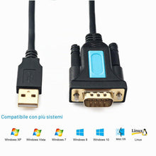Carica l'immagine nel visualizzatore di Gallery, USB a RS232 con chipset Prolific PL2303 Dati Cavo 2M