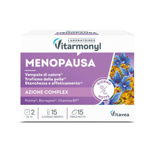 Carica l'immagine nel visualizzatore di Gallery, Vitarmonyl Menopausa - Per le Vampate di Calore - 30 Capsule Giorno Notte
