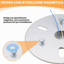 Carica l'immagine nel visualizzatore di Gallery, Modulo LED 24W per Ventilatore Soffitto 6,3" Magnetico 3 Colori