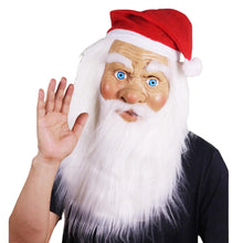 Carica l'immagine nel visualizzatore di Gallery, Funjoyz Maschera da Natale,Maschera di Babboos Natale,Maschera Natalizia in Lattice,Maschera Per Natale Adulto Feste In Cosplay Maschera Carnevale
