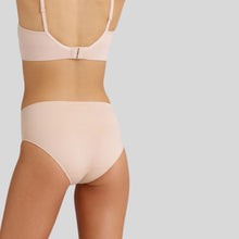 Carica l'immagine nel visualizzatore di Gallery, Liabel® 5 Slip Vita Alta Donna Microfibra Manopesca Ultra Morbido Mutande Donna Cotone Vita Alta (2 Nudo 2 Nere 1 Bianco, L/XL)