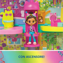 Carica l'immagine nel visualizzatore di Gallery, Gabby's Dollhouse, la Casa delle Bambole di Gabby a Tema Festa, 15 Pezzi a Tema Arcobaleno, Personaggi e Mobili per la Casa delle Bambole con Effetti Sonori, Alta 60 cm, 3+ Anni
