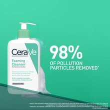 Carica l'immagine nel visualizzatore di Gallery, Schiuma Detergente Viso 473ml con Ceramidi, Niacinamide e Acido Ialuronico - Ipoallergenica e Senza Profumo per una Pell