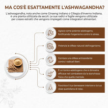 Carica l'immagine nel visualizzatore di Gallery, Bandini® Ashwagandha KSM-66® 100% Vegan, Withania Somnifera, KSM Pura