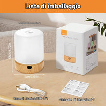 Carica l'immagine nel visualizzatore di Gallery, URAQT Luce Notturna LED, Lampada da Comodino Touch Dimmerabile