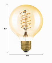 Carica l'immagine nel visualizzatore di Gallery, OSRAM vintage 1906 Globe 80 48 Filament DIM filamento vintage