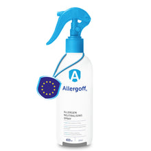 Carica l'immagine nel visualizzatore di Gallery, Allergoff Spray Antiacaro 100% Atossico - Efficace per Materassi e Cuscini | Durata di Azione Lunga | Controllo Acari pe