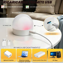 Carica l'immagine nel visualizzatore di Gallery, Lampadina Ricaricabile con Telecomando, Lampadina LED E14/E27 Dimmerabile, con Funzione Timer, 3 Temperature di Colore, 