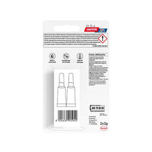 Carica l'immagine nel visualizzatore di Gallery, Loctite Super Attak Original Bipack, Colla liquida trasparente in confezione convenienza, Adesivo per gomma, metallo, ce