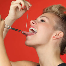 Carica l'immagine nel visualizzatore di Gallery, 2 pezzi lingua artificiale realistica, accessorio per scherzi, trucco retrattile, giocattolo spaventoso per Halloween, l