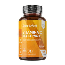 Carica l'immagine nel visualizzatore di Gallery, Vitamina C Liposomiale 1000mg, 180 Capsule Vegane di Acido Ascorbico