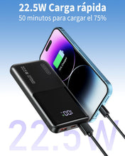 Carica l'immagine nel visualizzatore di Gallery, Batteria esterna 22.5W 20000mAh Power Bank Ricarica Rapida, Batteria Portatile USB C Input &amp; Output PD3.0 QC4.0 Power Ba