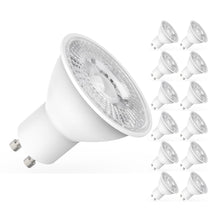 Carica l'immagine nel visualizzatore di Gallery, Yiahin Lampadine LED GU10, 5W equivalente a 50W, 6000K bianco Fredda, 450 lumen, lunga durata, basso consumo, non dimmer